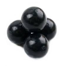 Alberts Gumballs Black Cherry 1 Inch 2 Pound Bag