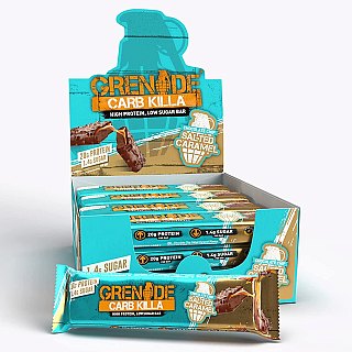 Grenade UK Protein Bar Chocolate Chip Salted Caramel 2.12oz 12ct