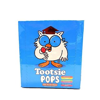 Tootsie Pops The FRUIT ONES Lollipops 48 Ct