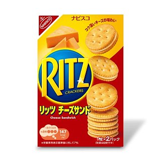 Ritz Japan Import Cheese Crackers 3.73 oz 5ct