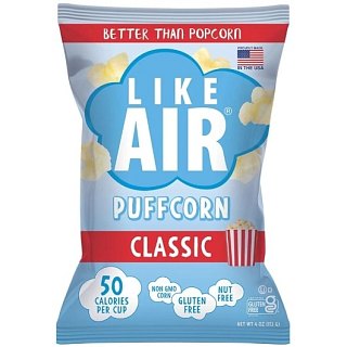 Like Air Original Classic Puffcorn Puffed Snack 4oz 6 Pack Copy