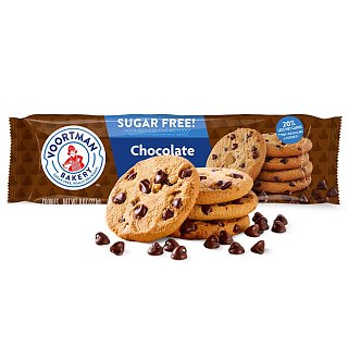 Voortman Sugar Free Chocolate Chip Cookies  8 oz 6 Pack