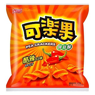 Koloko Taiwan Import Twist Chips Spicy 1.69 oz 12 Pack