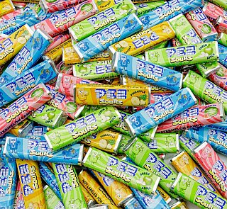 Pez Assorted Sour Candy Refills 5 Pound Bag