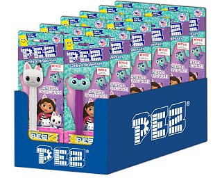 Pez Gabby's Dollhouse Dispensers Candy Blister Pack 12 ct