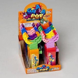 Kidsmania Grab Pop 12 Ct 0.60 Oz Candy Toy