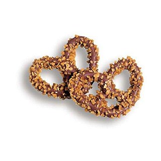 Asher Milk Chocolate Toffee Pretzel 6 POUND BOX 80 PIECES