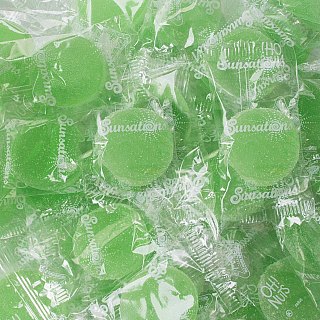 Sunsations Green Apple Fruit Jell Gem Super Soft Candy Wrapped  5 lb