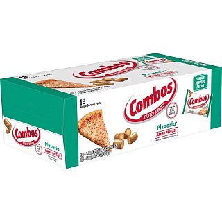 Combos Pizzeria Pizza Pretzel Snack 1.8 oz 18ct Tray