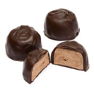 Asher Dark Chocolate Mousse 5 Pound Box 128 pieces