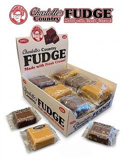 Charlotte’s Country Fudge 4 Flavor Fresh Cream 2oz 12ct Tray