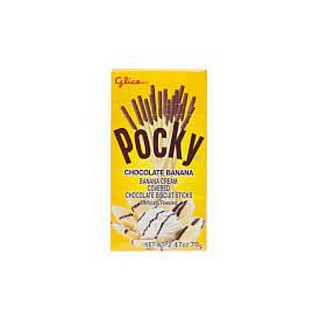 Pocky Chocolate Banana Biscuit Stick Candy 2.47OZ