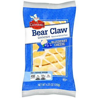 Cloverhill Blueberry Cheese Danish 4.25 oz 6 ct