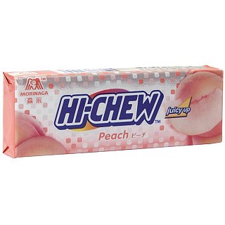 Hi Chew Taiwan Gummy Peach Gum 20 ct Tray