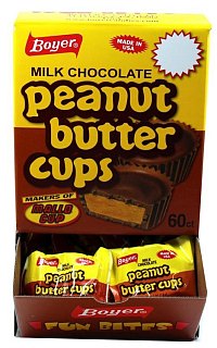 Boyer Milk Chocolate Peanut Butter Cup 60 ct Changemaker Bites