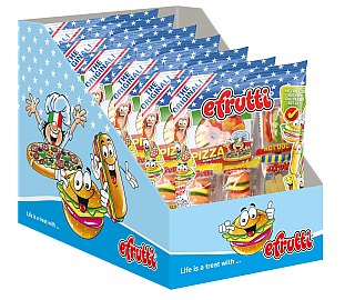 Efrutti Lunch Bag Gummi Candy 2.7 oz 12 Count