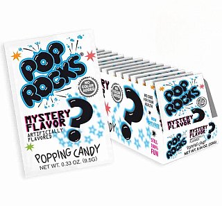 Pop Rocks Mystery Flavor Popping Candy .33oz 24 ct Tray