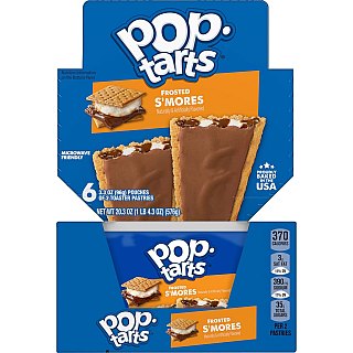 Pop Tarts Frosted S'mores SS Box 6 Ct 3.3 Oz