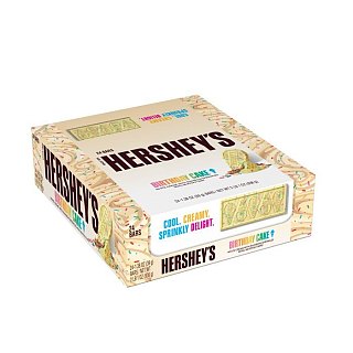 HERSHEY'S Birthday Cake Ice Cream Chocolate  1.38oz 24ct
