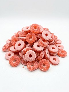 Sunrise Watermelon Gummy Rings Red & Pink 5 lb