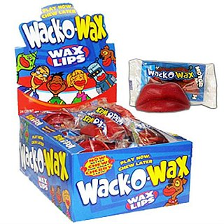 Concord Wax o Wax Gummy Lips Cherry Red 24 ct Tray