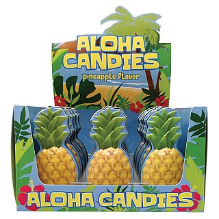 Boston America Aloha Pineapple Hard Candy Tin 18 ct