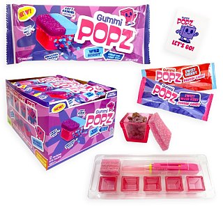Gummi Popz Wild Berry Gummy Popping Candy Kits 1.8oz 12ct