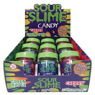 Boston American 9 Ct 3.5 Oz Sour Slime Tray