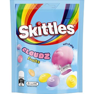 Skittles UK Fruits Squishy Cloud Gummies 100g 9 Pack