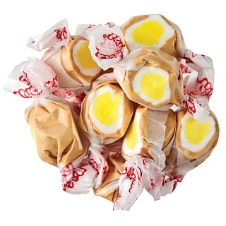 Taffy Town Banana Cream PIE Salt Water Taffy 2.5 Lb