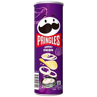 Pringle Korea Chips Sweet Vidalia Onion 3.53 oz 12 Pack