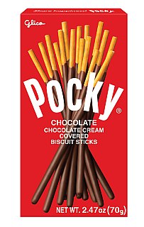 Pocky Biscuit Sticks Chocolate Cream 1.47 oz 10 ct