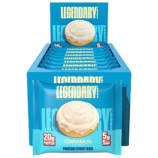 Legendary Protein Sweet Roll Cinnamon 2.3 oz 8 ct Tray