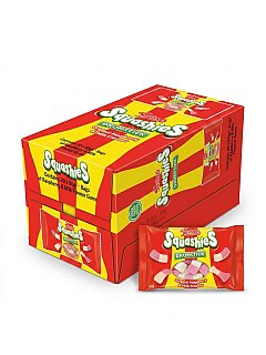 Swizzels UK Squashie Raspberry Drumstick Big Bags 60g 30ct Tray