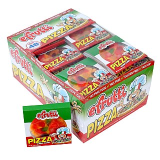 Efrutti Gummi Pizza Candy 48ct