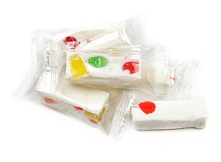 Jujube Nougat Soft Candy Fruity Bites 4.4lb