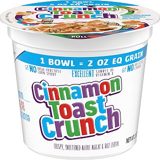 Cinnamon Toast Crunch Cereal Cup 2oz 6 ct