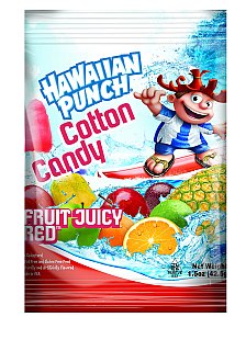 Hawaiian Punch 3.1 Oz Cotton Candy Bag