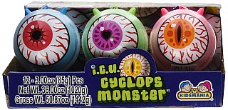 Kidsmania I.C.U Cyclops Monster 12 Count 3.00 Ounce Each Tray