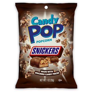 CANDY POP Snickers Candy Coated Popcorn 1oz 8ct