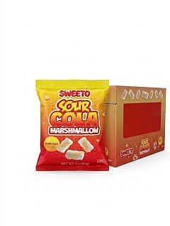 Sweeto Sour Cola Marshmallows 3oz 12 Pack