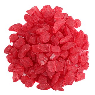 Rose's Rock Candy Crystals Bulk Strawberry Red  5lb