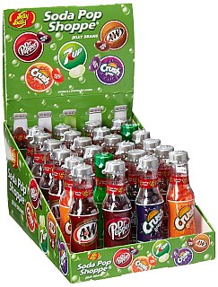 Jelly Belly Soda Pop Shoppe Jelly Beans 1.5 oz Bottle 24 ct