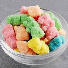 Kervan Sour Neon Gummy Bears Bulk 5 Pound Bag