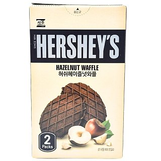 Hershey Korea Import Hazelnut Chocolate Waffle 1.94 oz 8ct