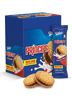 Marinela Principe Chocolate Filled Cookies 2.96oz 12ct Tray