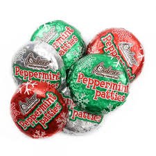 Palmers X-mas Peppermint Patties 5 Pound Bag Bulk