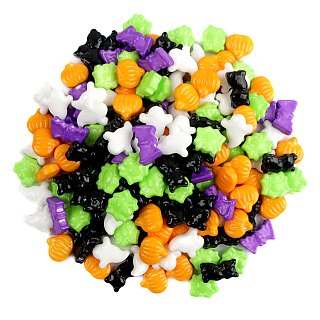 Clever Candy Halloween Hard Dextrose Mix Bat Pumpkin Ghost 2.5 lb