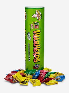 Mega WARHEAD Extreme Sour 9" Candy FIlled Tube Bank 6ct