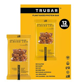 TRUBAR Protein Bar Saltylicious Almond  1.76oz 12ct